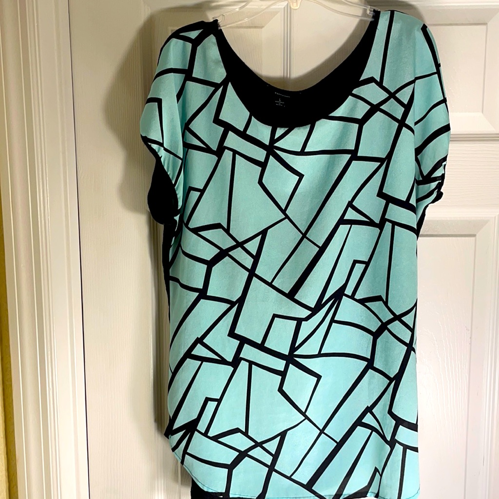Espresso Fun Pattern Top